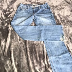 Abercrombie & Fitch BootCut Jeans Sz 4s Light Wash